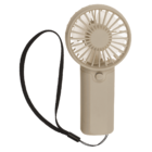 Fan with lanyard, 6 x 3.5 x 12.5 cm,