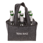 Felt Bottle Bag with 6 compartments,
