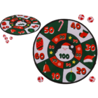 Felt dartboard, Christmas, D.: 35 cm