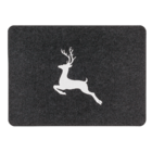 Felt placemat, reindeer, ca. 44 x 32 x 0,02 cm,