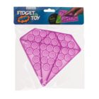 Fidget Pop Toy, Diamant, fluorescenti,