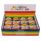 Fizzy bath bomb, Rainbow,, Pride,