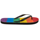Flip Flops, Rainbow, Pride, Size 36/37