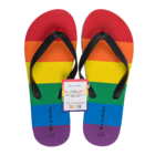 Flip Flops, Rainbow, Pride, Size 38/39