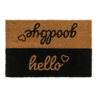 Floor mat, Hello - Goodbye,