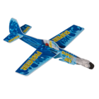 Flugzeug mit Gummibandkatapult, ca. 20 cm,