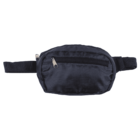 Foldable belt bag, with front & side pocket,