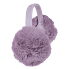 Foldable ear muffs, Fluffy, Colourful,