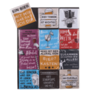 Fridge magnet, Beer and Drinking Sayings,