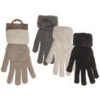 Gants douillets, couleur unie