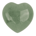 Gem stone, heart, 2,5 cm,