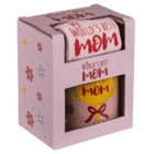 Geschenkset, World's Best Mom, Becher und Socken,