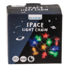 Ghirlanda per uso interno, Spazio, con 10 LED,