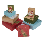 Gift boxes, Christmas friends,