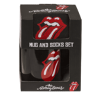 Gift set, The Rolling Stones, mug and socks,