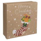 Giift boxes, Christmas Warms, 4 ass.,