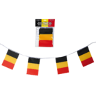Girlande, Belgienflagge, L: ca. 3 m,
