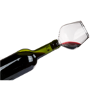 Glass bottle cap with silicone seal, Wine Glass,