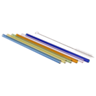 Glass drinking straw with cleaning brush,