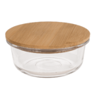Glass storage box, for 400 ml, ca. 14 x14 cm,