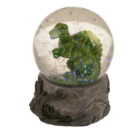 Glitter ball, Dinosaur, on base,