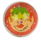 Glitter bouncing ball, Joyful Xmas Jumpers, 4 cm,