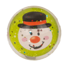 Glitter bouncing ball, Joyful Xmas Jumpers, 4 cm,