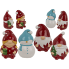 Gnome , X-Mas, in paper bag with design,