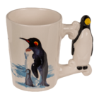 Gobelet,Pingouin, env. 11 x 8,5 cm, env.300 ml,