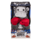 Gorille combattant en peluche, 22 x 13 cm,