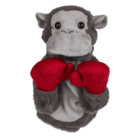 Gorille combattant en peluche, 22 x 13 cm,