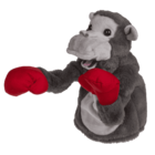 Gorille combattant en peluche, 22 x 13 cm,