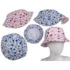 Gorro de pesca infantil, flores