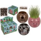 Grass head, farm animals, 6,5 cm,