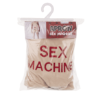 Grembiule con pene in peluche, Sex Machine,