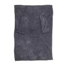 Grey comfort blanket with sleeves & pockets,