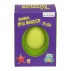 Growing mini monster in egg, 6,5 cm,