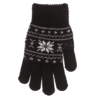 Guantes de peluche, flor de hielo