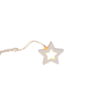 Guirlande lumineuse, Étoiles en bois avec 10 LED