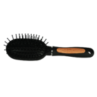 Hairbrush in wooden optic,