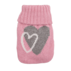 Hand warmer with textile cover, Sweet & Love,