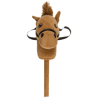 Hobby Horse, Brown Horse, 75 cm,