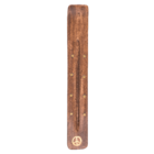 Holz-Räucherstäbchenhalter, ca. 25,5 x 4 cm,