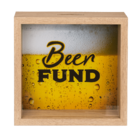 Holz-Spardose, Beer fund,