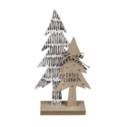 Holz-Tannen, Merry Christmas,