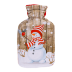 Hot water bottle Christmas Santa, penguin,