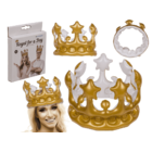 Inflatable crown, approx. 23 cm