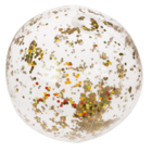 Inflatable glitter beach ball, 35 cm,