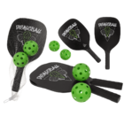 Juego de raquetas de pickle ball (2 raquetas + 2