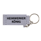Keychain, Plastic Folding Ruler with wording,